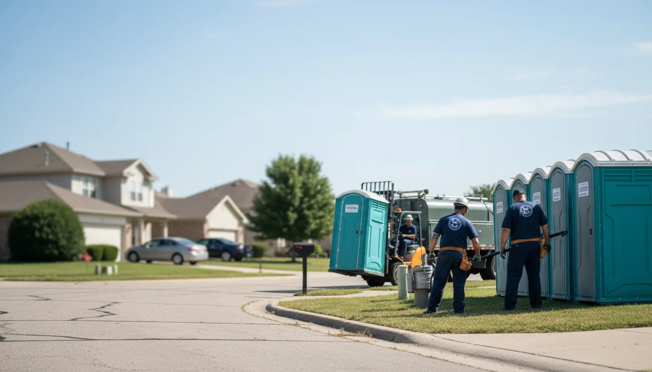 Porta Potty Rental in Roscoe, TX near me